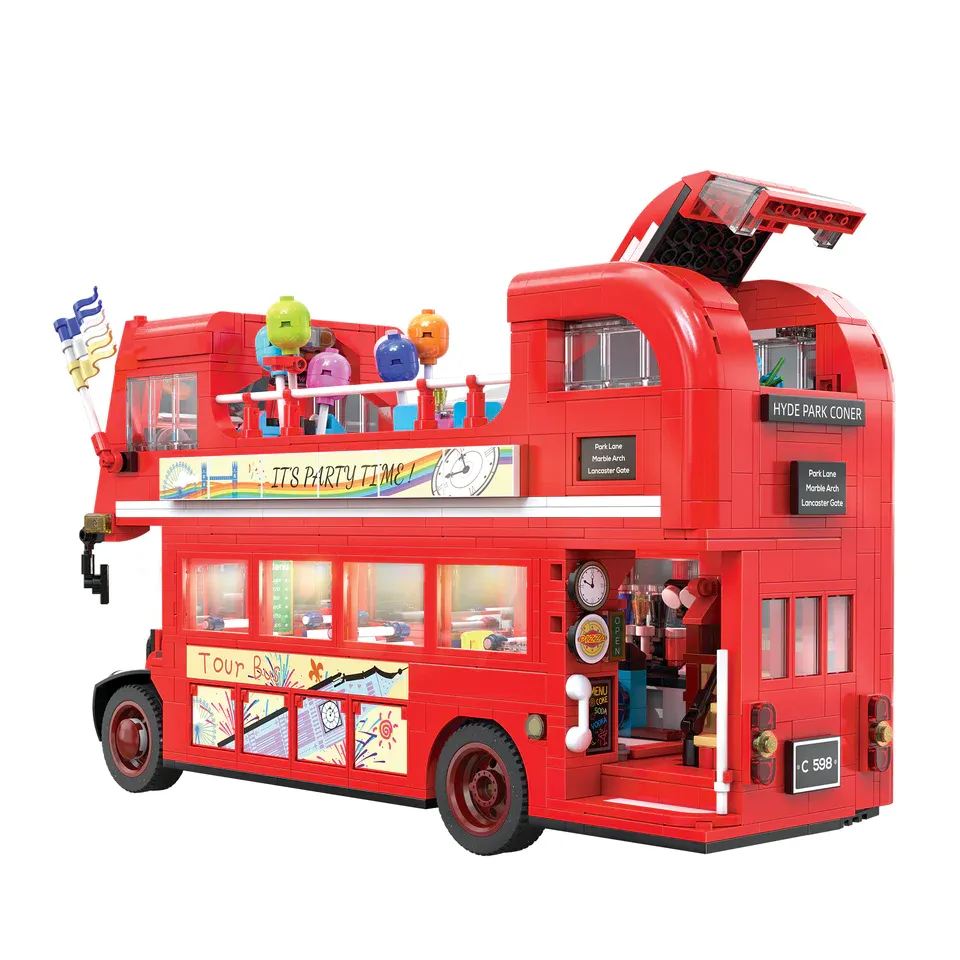 CaDA London Vintage Tour Bus • Set C59008W • SetDB