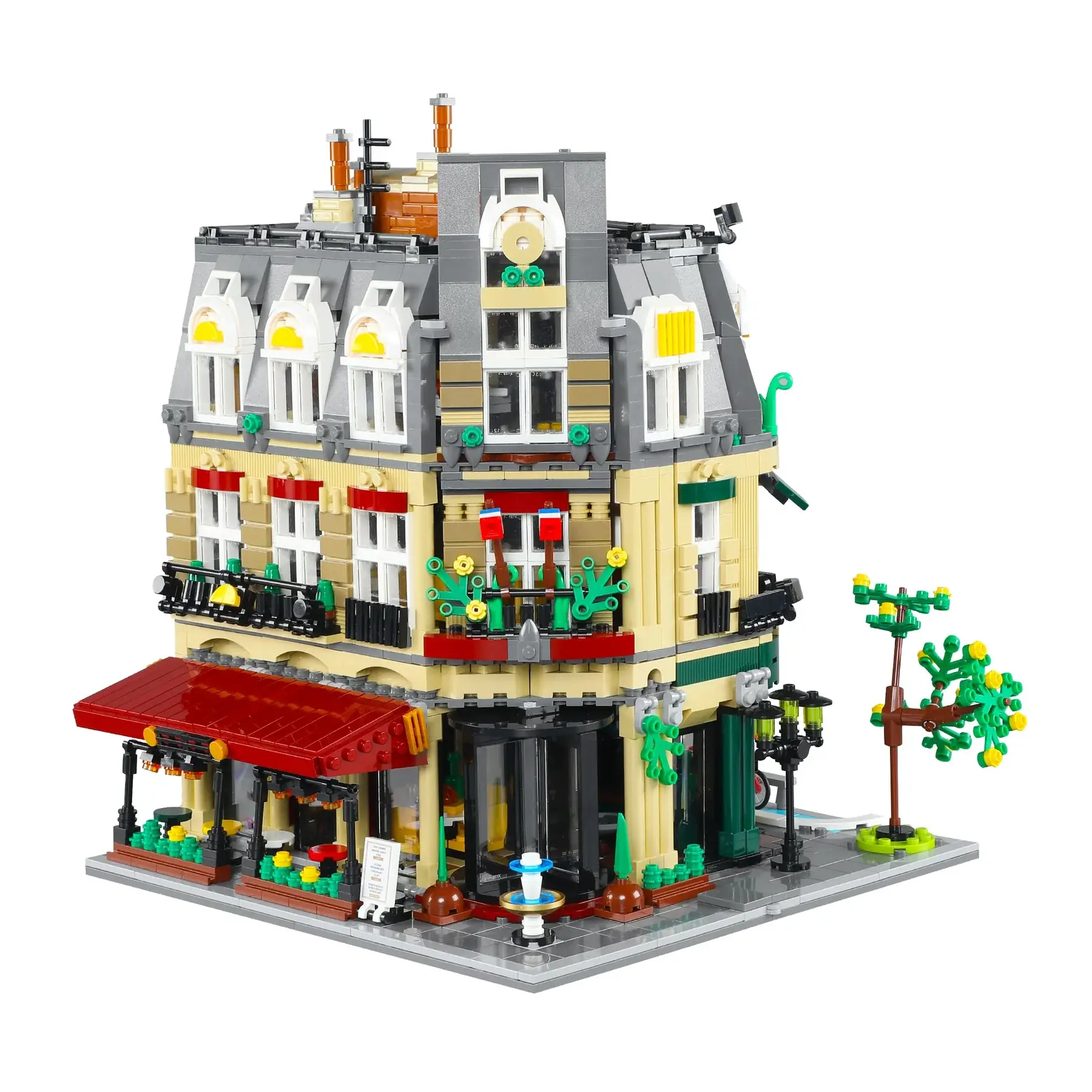 Lego modular parisian 2024 restaurant