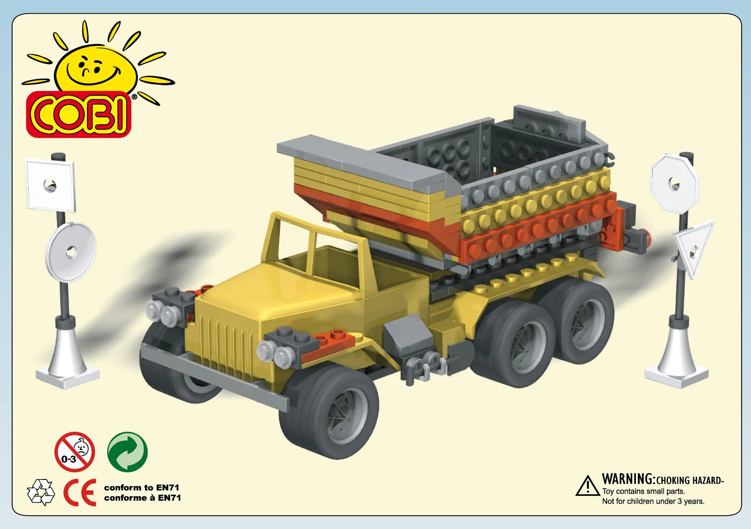 Cobi Dumper • Set 1634 • SetDB • Merlins Steine