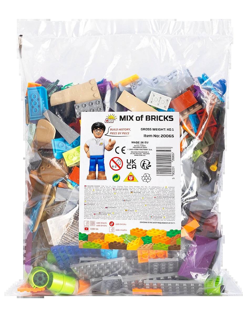 Cobi Mix of construction 1 kg a bag • Set 20065 • SetDB