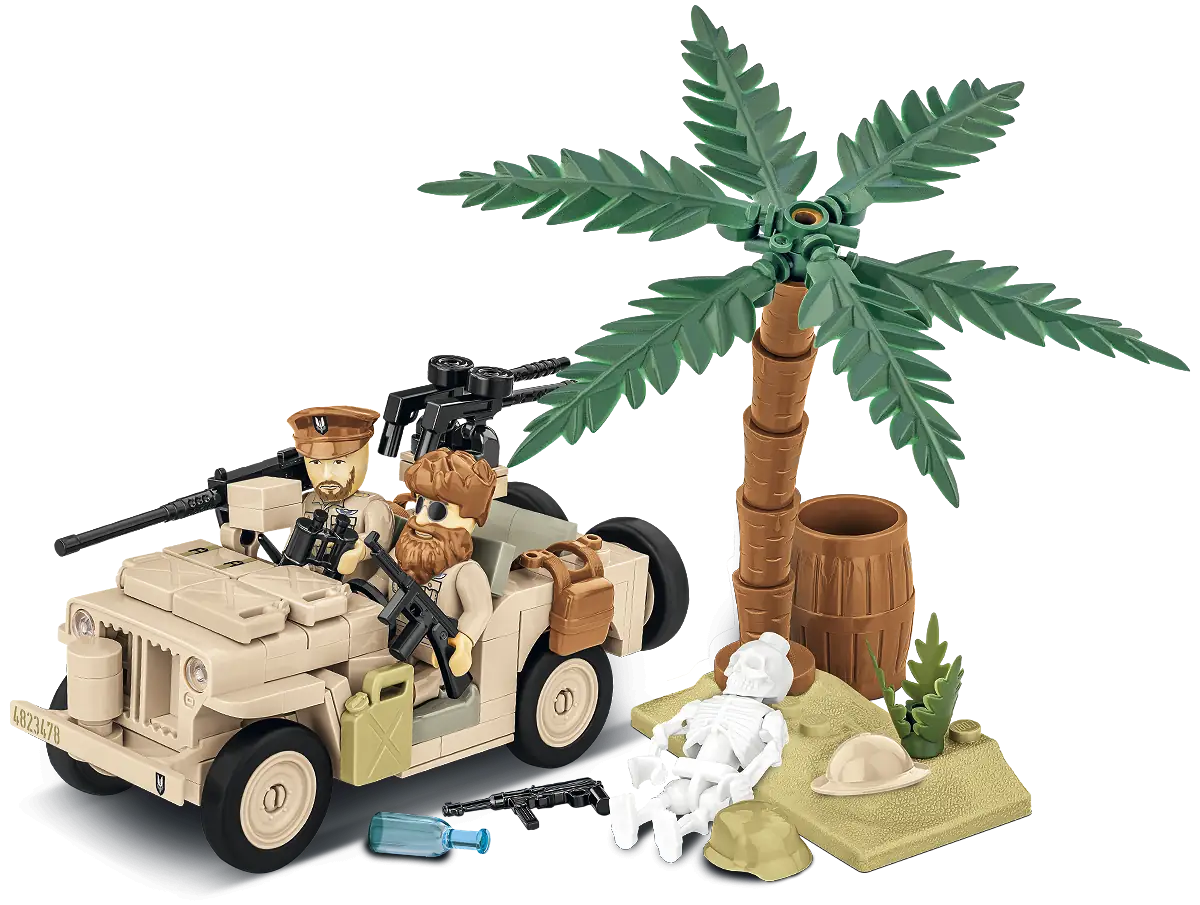 Cobi WILLYS MB SAS • Set 2298 • SetDB • Merlins Bricks