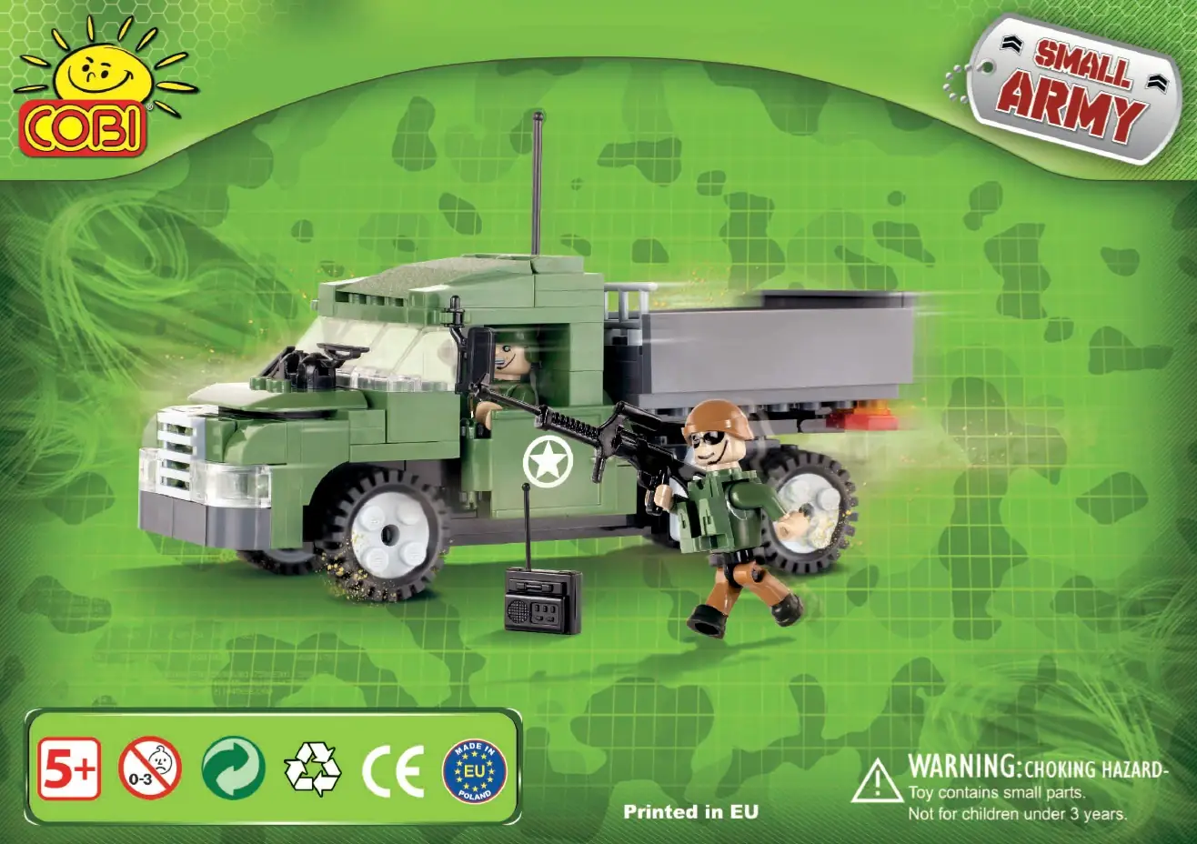 Cobi Light Army Truck • Set 2315 • SetDB • Merlins Bricks