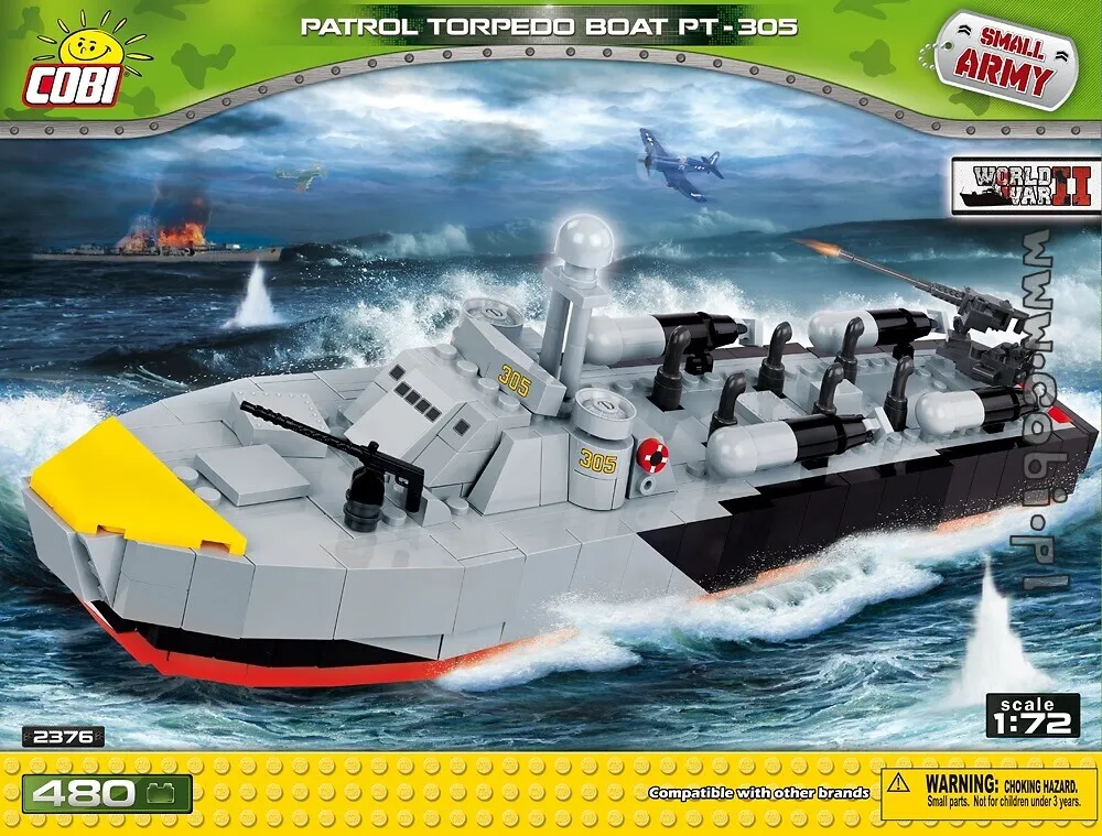 Cobi Patrol Torpedo Boat PT-305 • Set 2376 • SetDB