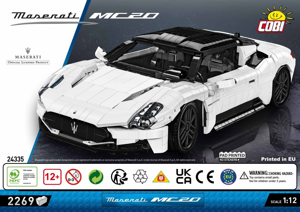 Cobi Maserati MC20 • Set 24335 • SetDB • Merlins Steine