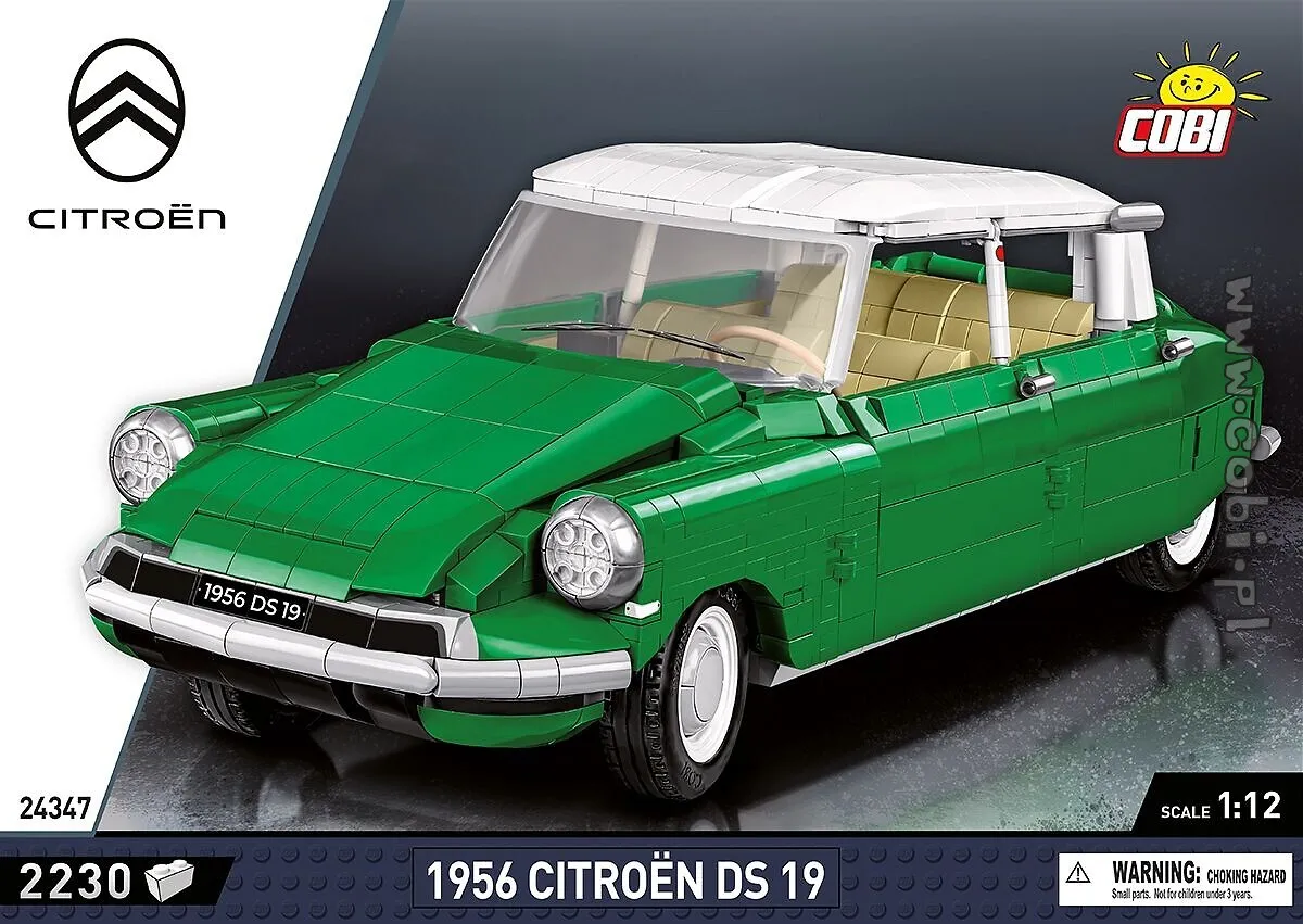 Cobi - Cars Citroen DS. 19 1956 | Set 24347