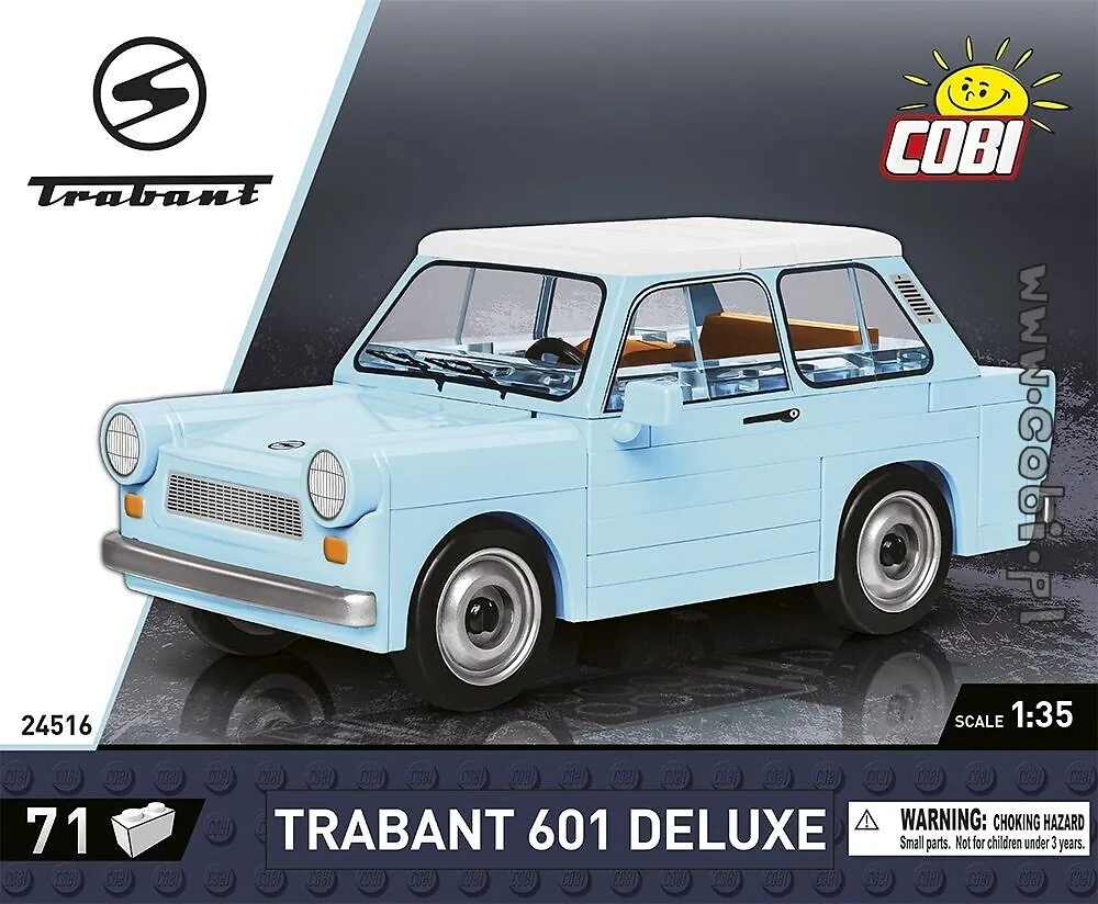 Cobi Trabant 601 Deluxe • Set 24516 • SetDB • Merlins Bricks