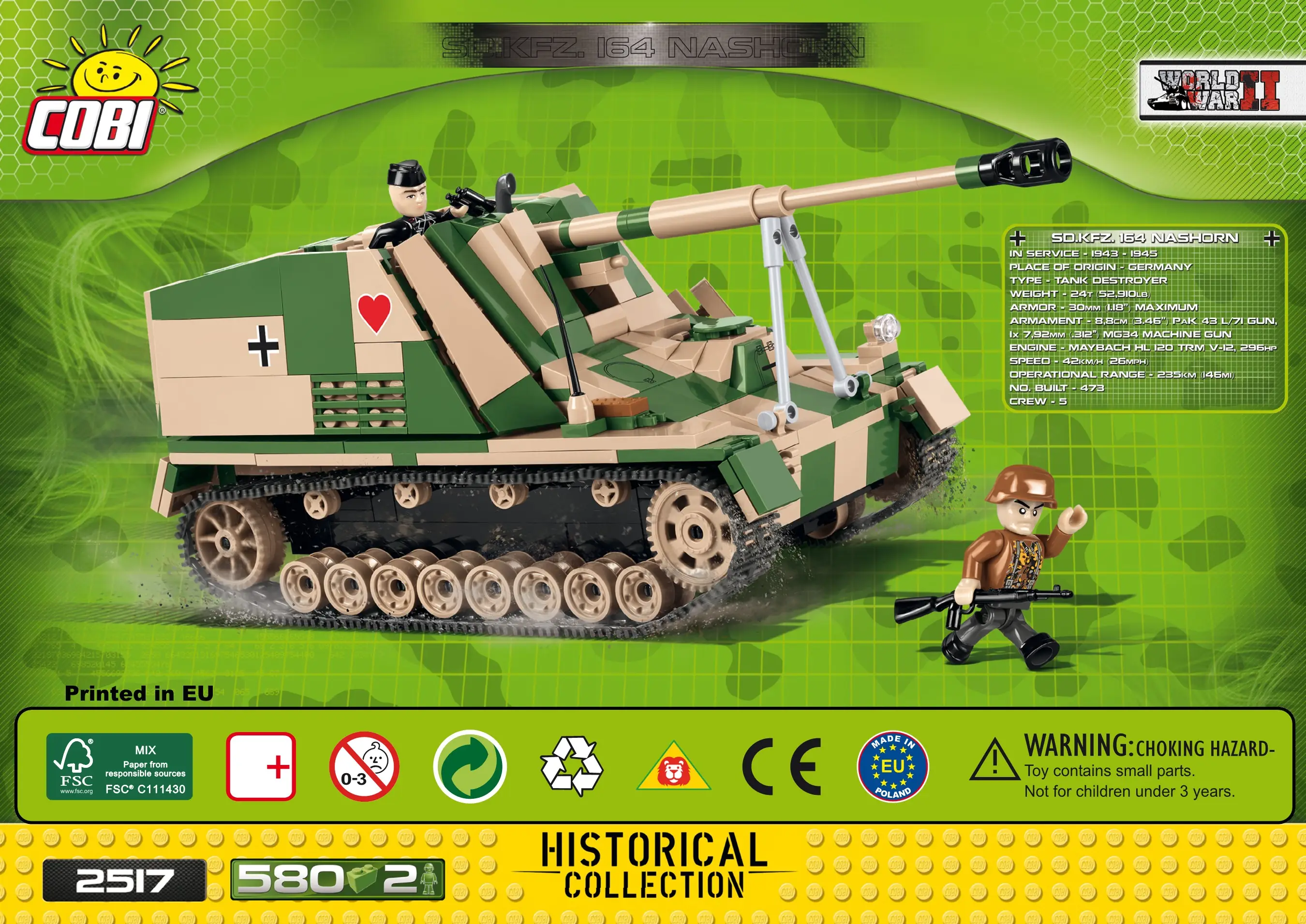 Cobi KV-2 • Set 2731 • SetDB • Merlins Bricks