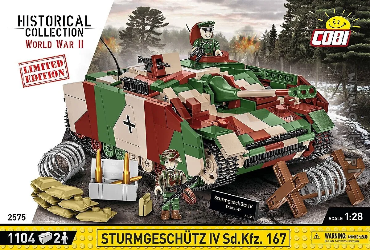 Cobi - Sturmgeschütz IV Sd.Kfz.167 - Limitierte Auflage | Set 2575