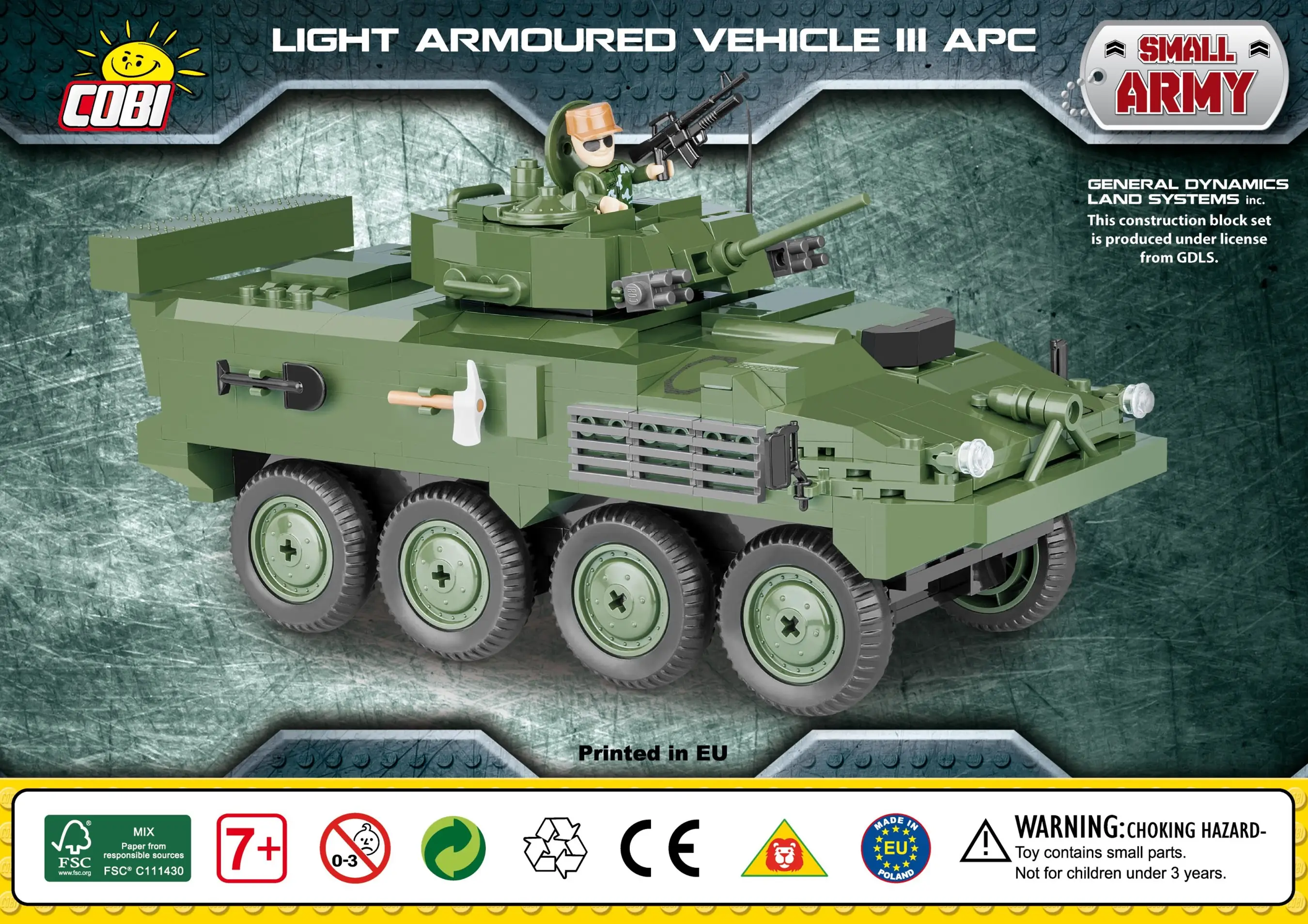 Cobi LAV III APC • Set 2609 • SetDB • Merlins Bricks