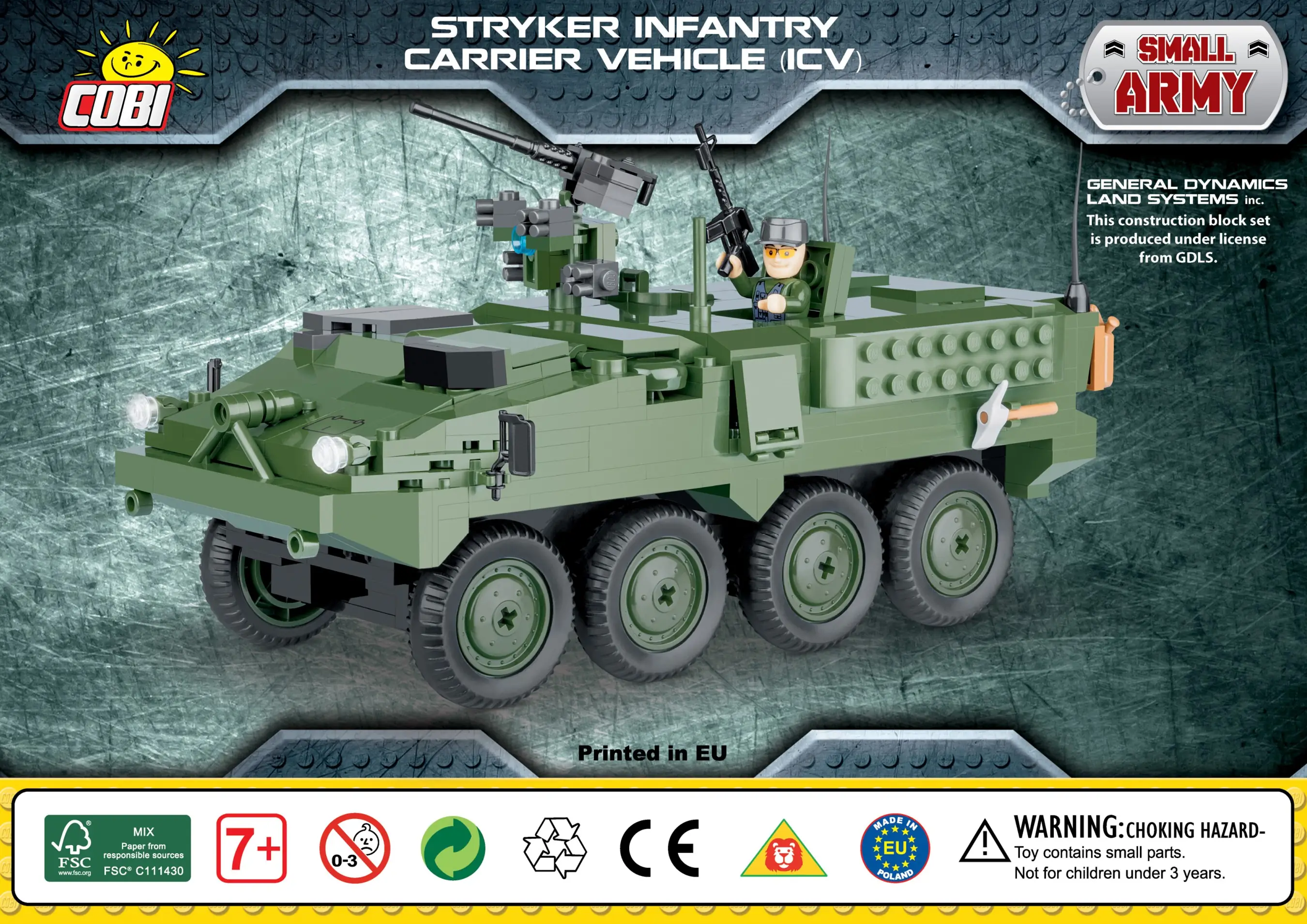 Cobi Stryker M1126 ICV • Set 2610 • SetDB • Merlins Bricks