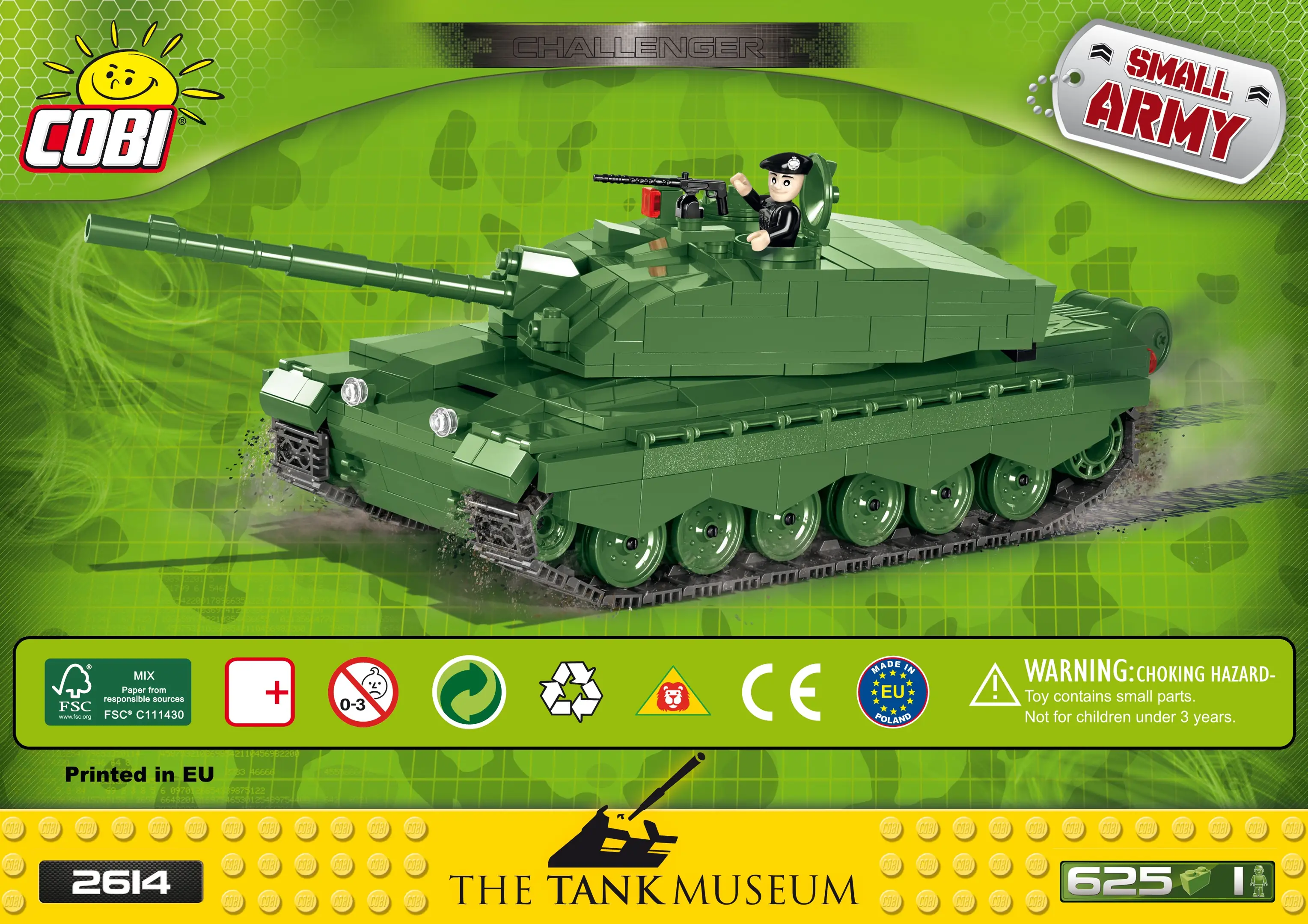 Cobi Challenger 2 • Set 2614 • SetDB • Merlins Steine