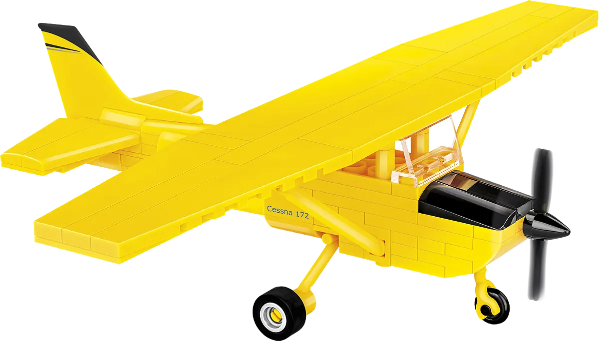 Cessna 172 Skyhawk in yellow Gallery