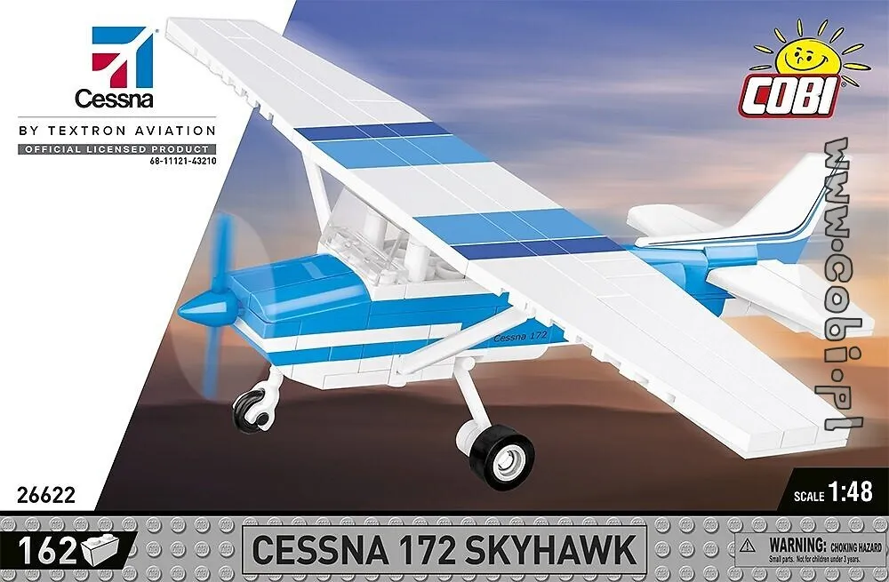 Cessna 172 Skyhawk-White-Blue Gallery