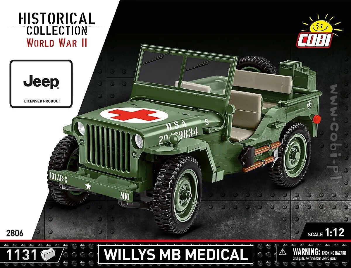 Historical Collection World War II Willys MB Medical