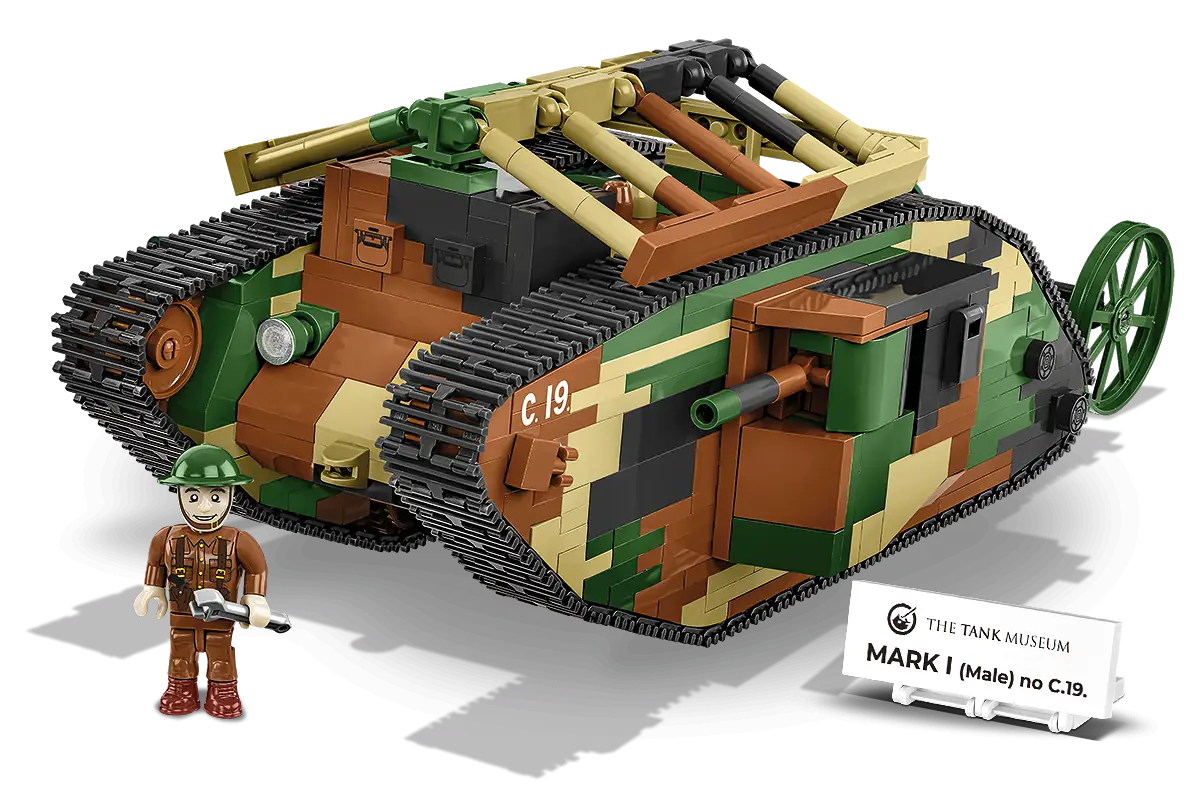Cobi Mark I Male no C.19 Set 2993 SetDB Merlins Bricks