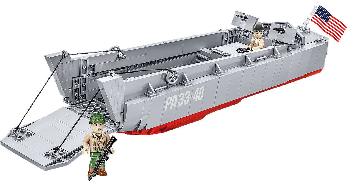 Cobi LCVP Higgins Boat • Set 4849 • SetDB • Merlins Steine