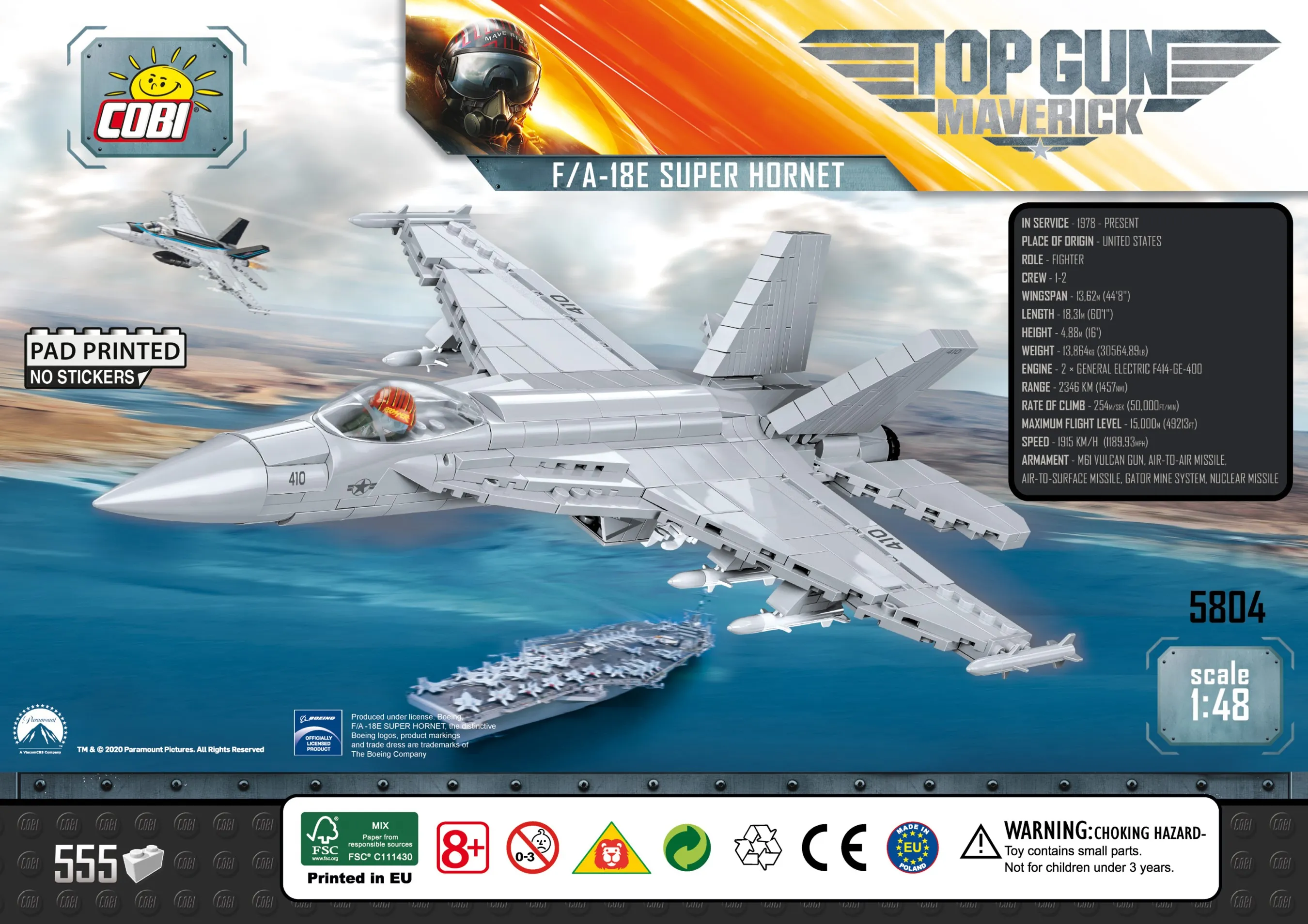 Cobi - F/A-18E Super Hornet™ | Set 5804