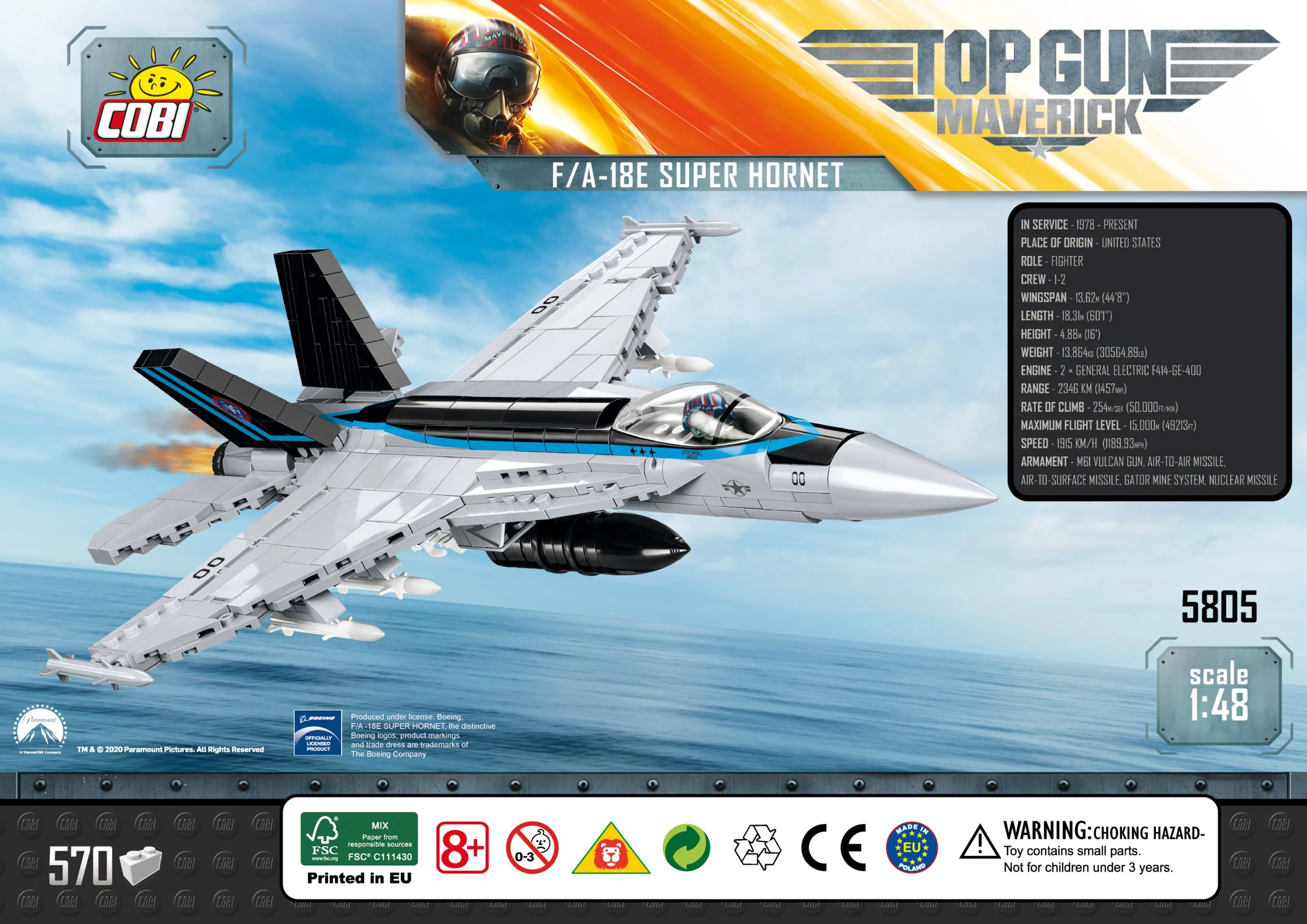 Cobi - F/A-18E Super Hornet™ | Set 5805