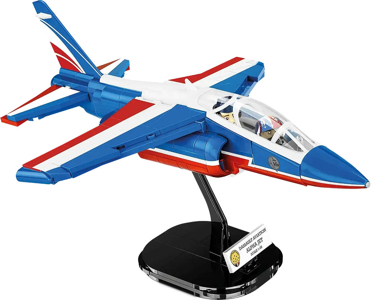 Cobi Alpha Jet Patrouille De France Set 5841 SetDB cobi-alpha-jet-patrouille-de-france-set-5841-setdb