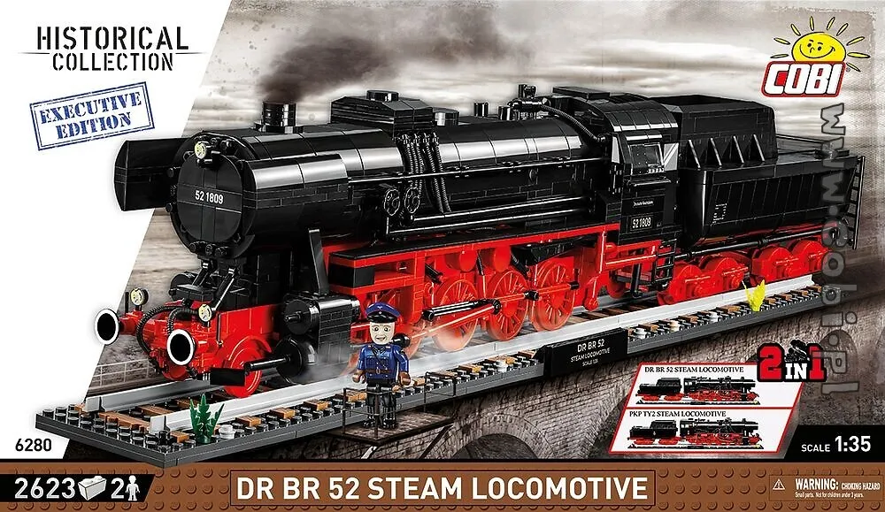 DR BR 52 Steam Locomotive 2in1 - Executive Edition Gallery