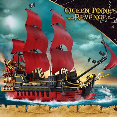 Queen Anne's Revenge Pirate Ship