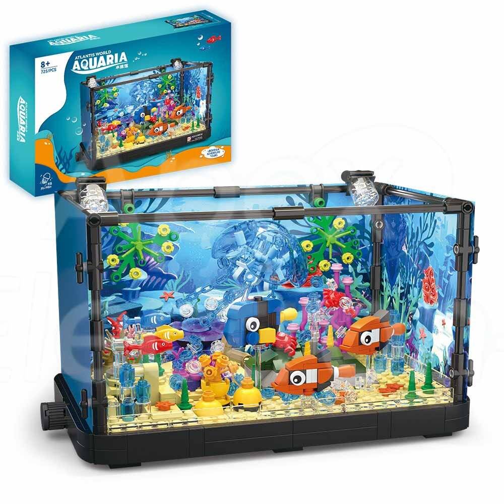 DK Aquarium Jellyfish • Set 7023 • SetDB • Merlins Steine