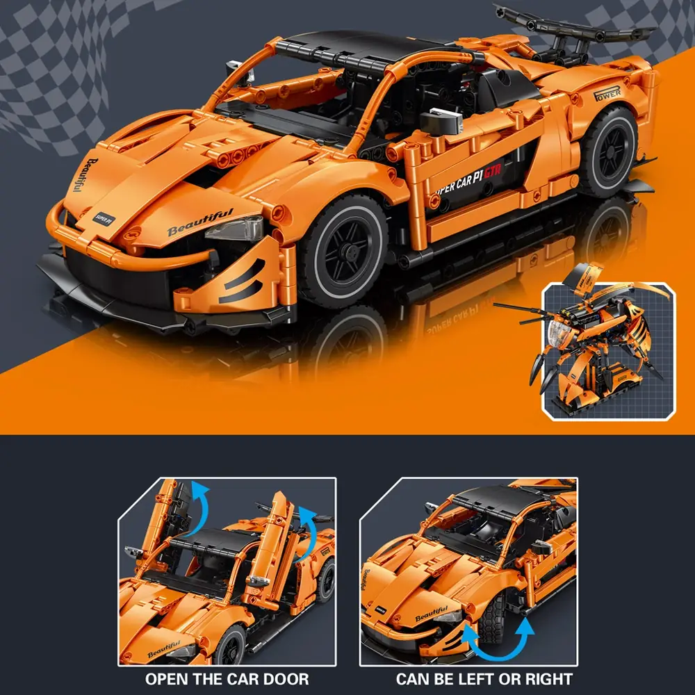 Eikee Sports Car 2 in 1 Set Y14003 SetDB