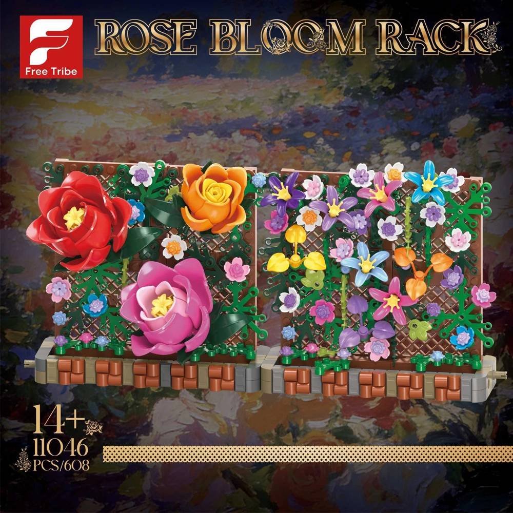 Free Tribe Rose BlOOM Rack • Set 11046 • SetDB