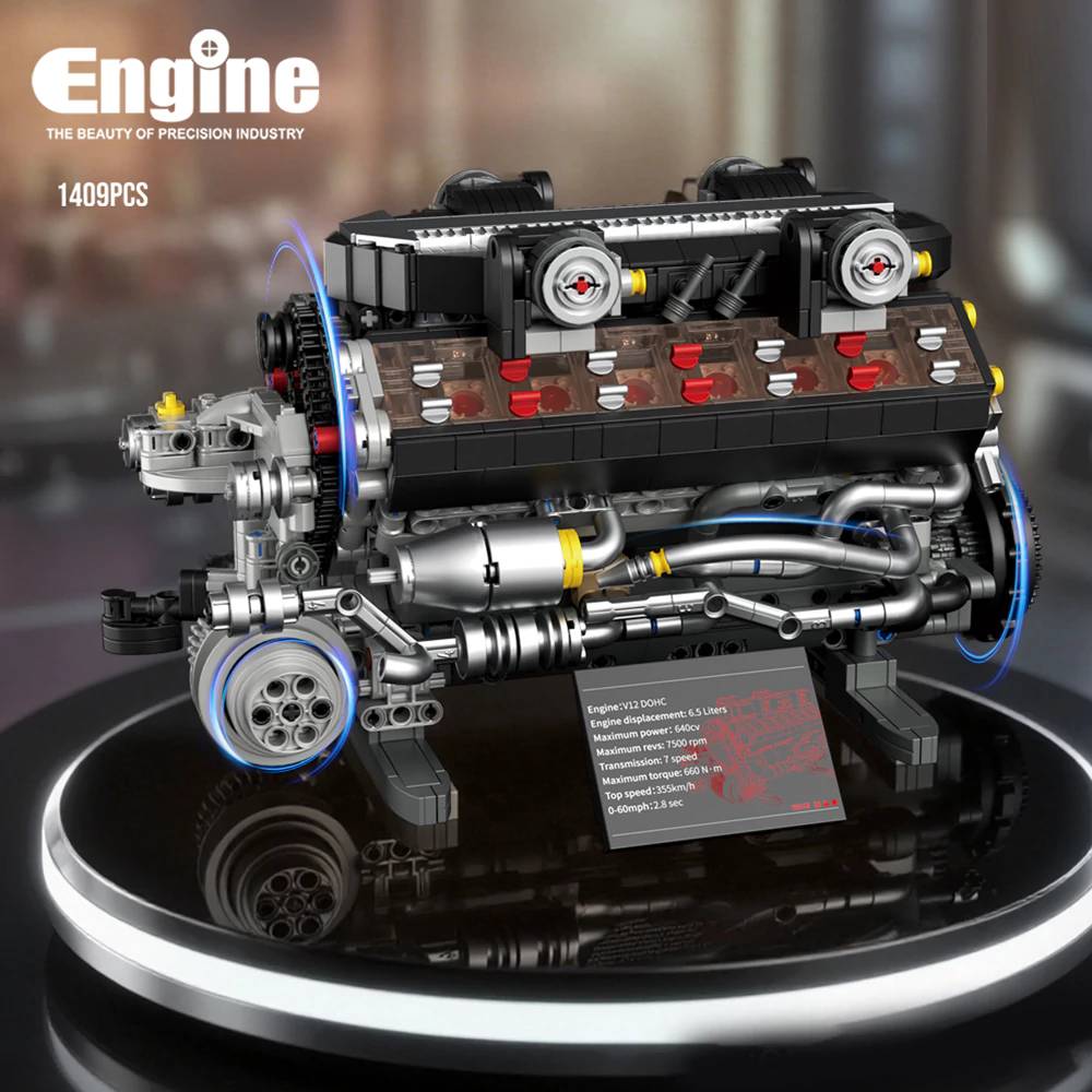 Free Tribe V12 Engine • Set 36301 • SetDB • Merlins Steine