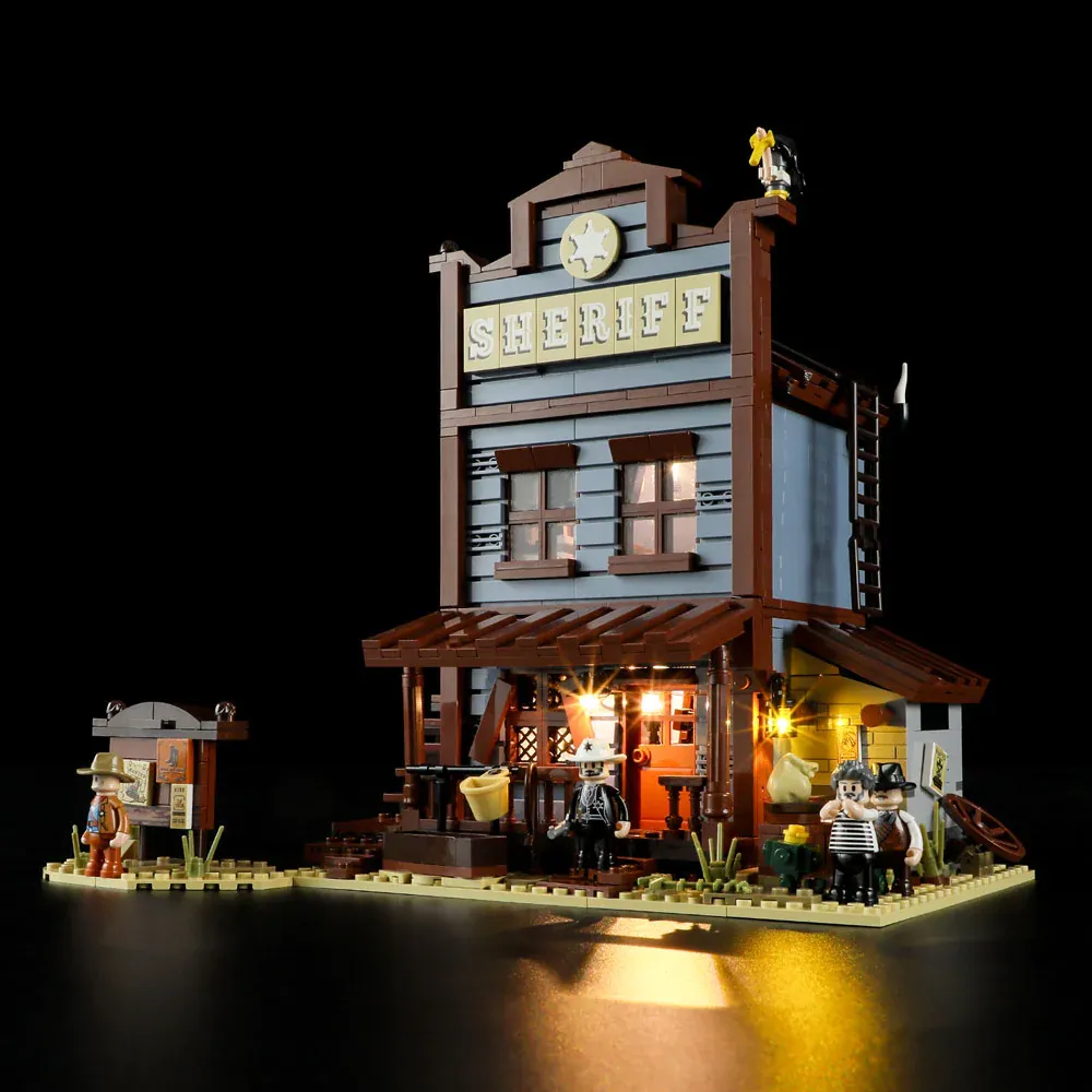 FUNWHOLE Western Saloon (Lego kompatibilná stavebnica; >2000