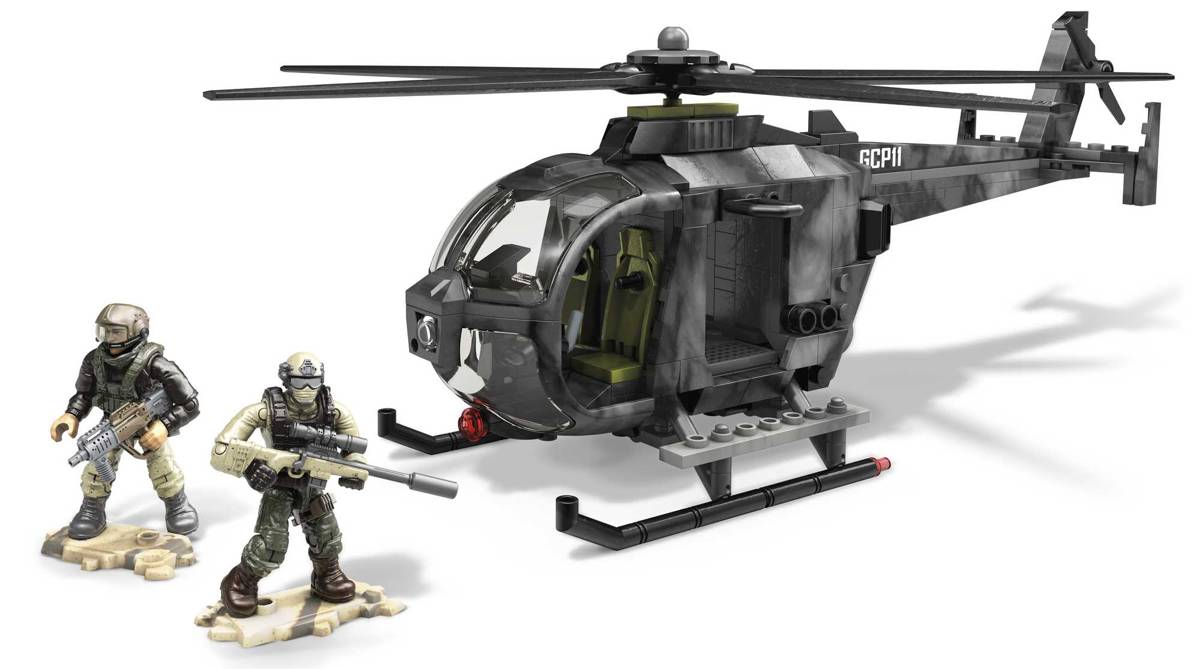 Mattel MEGA Call Of Duty Special Ops Copter • Set GCP11