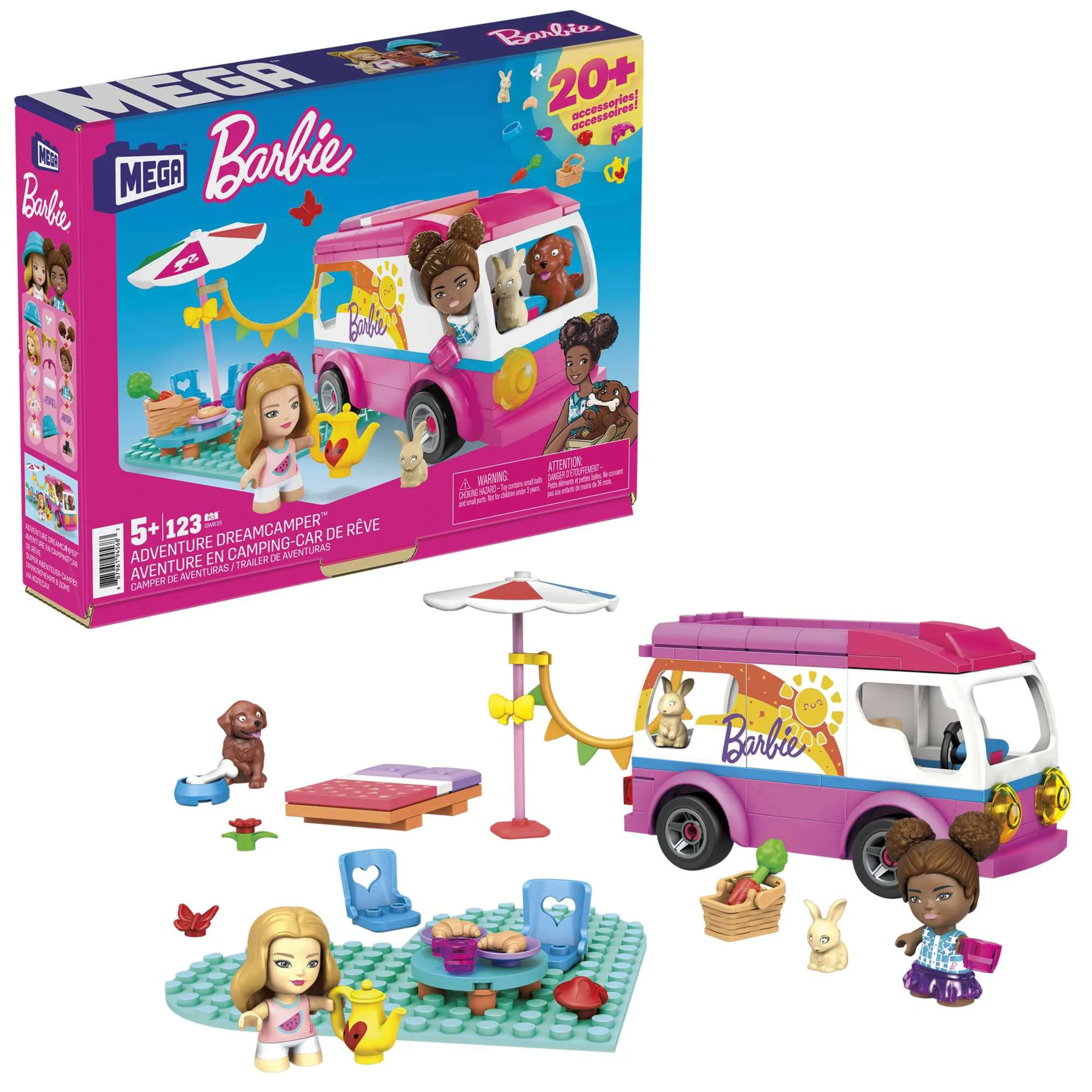 MEGA Construx Barbie Abenteuer Traumwohnmobil • Set GWR35