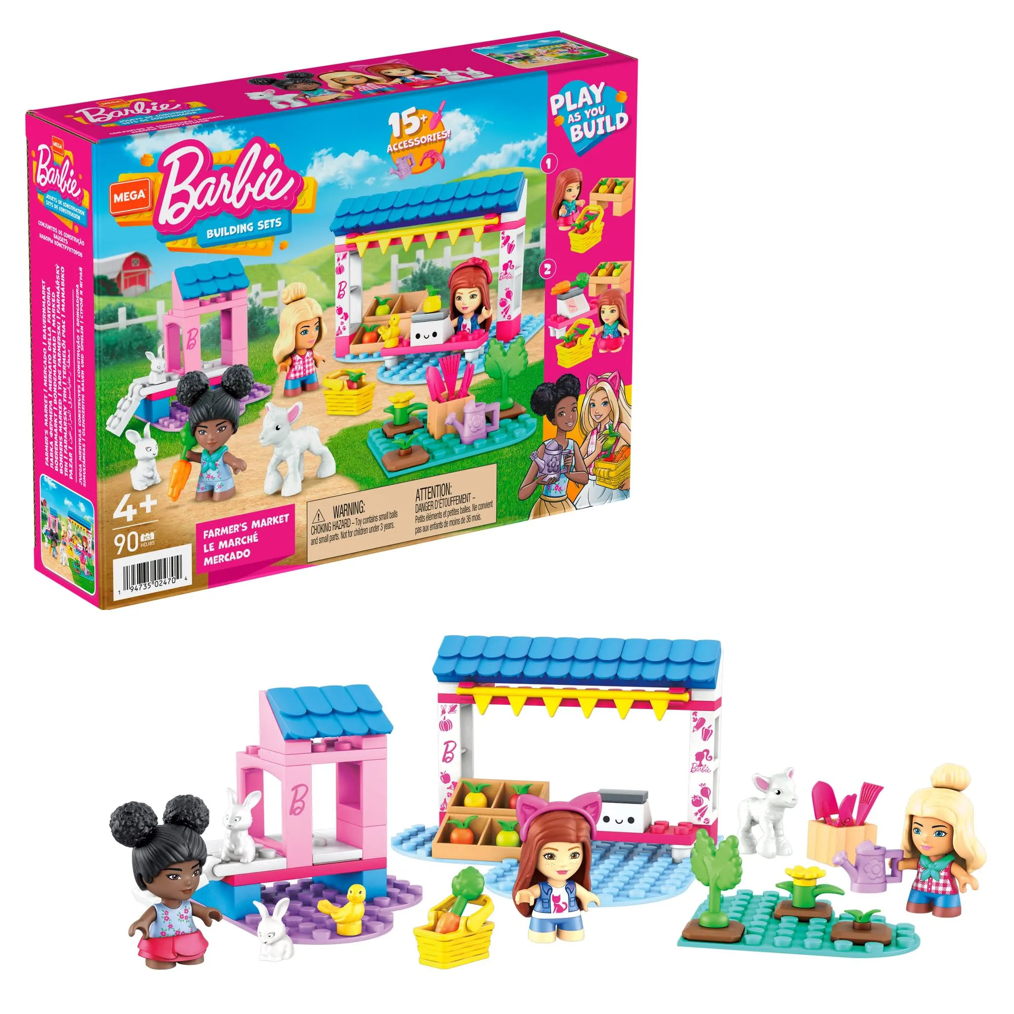 Barbie market hot sale set