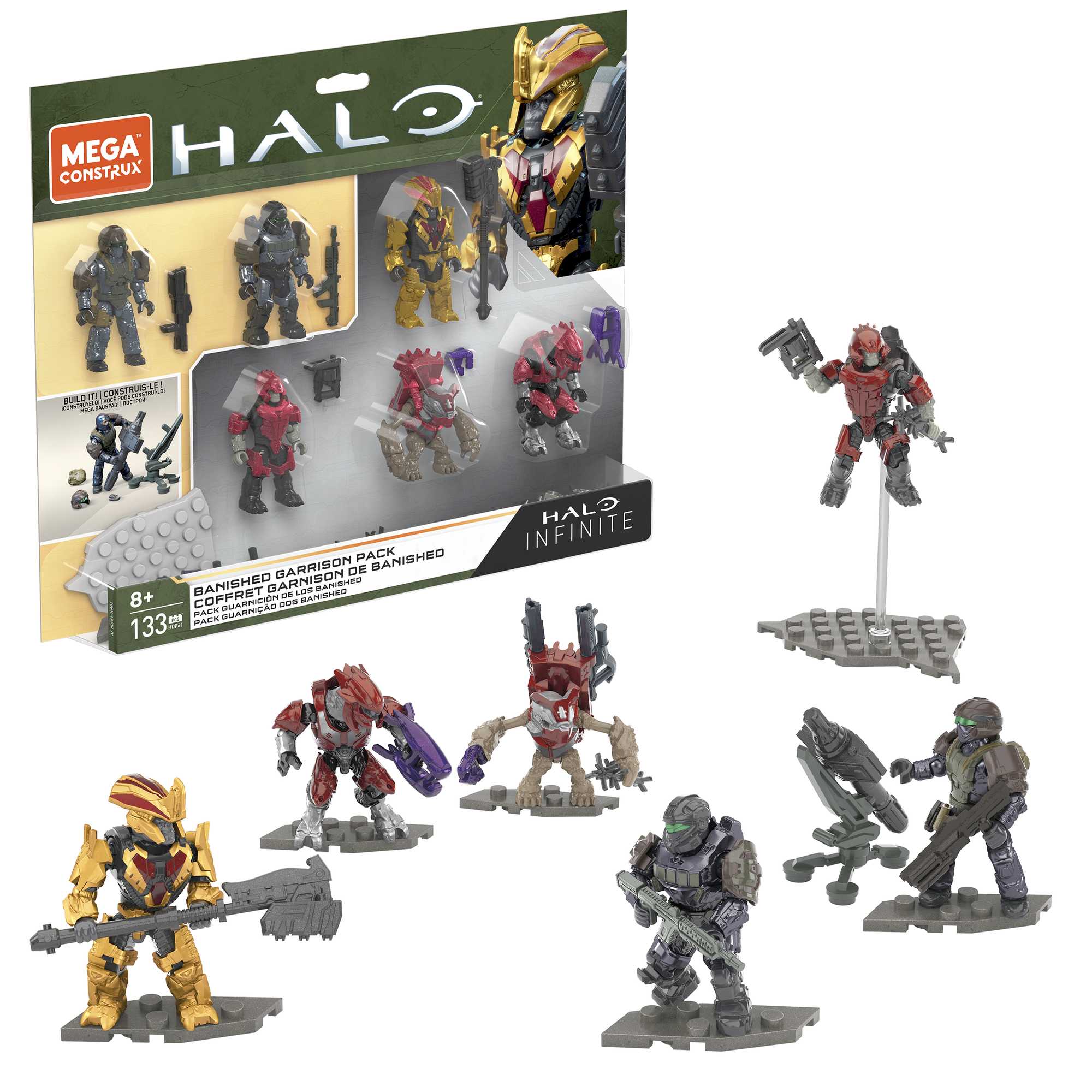 Mega Construx Halo Banished Garrison Pack • Set Hdp61