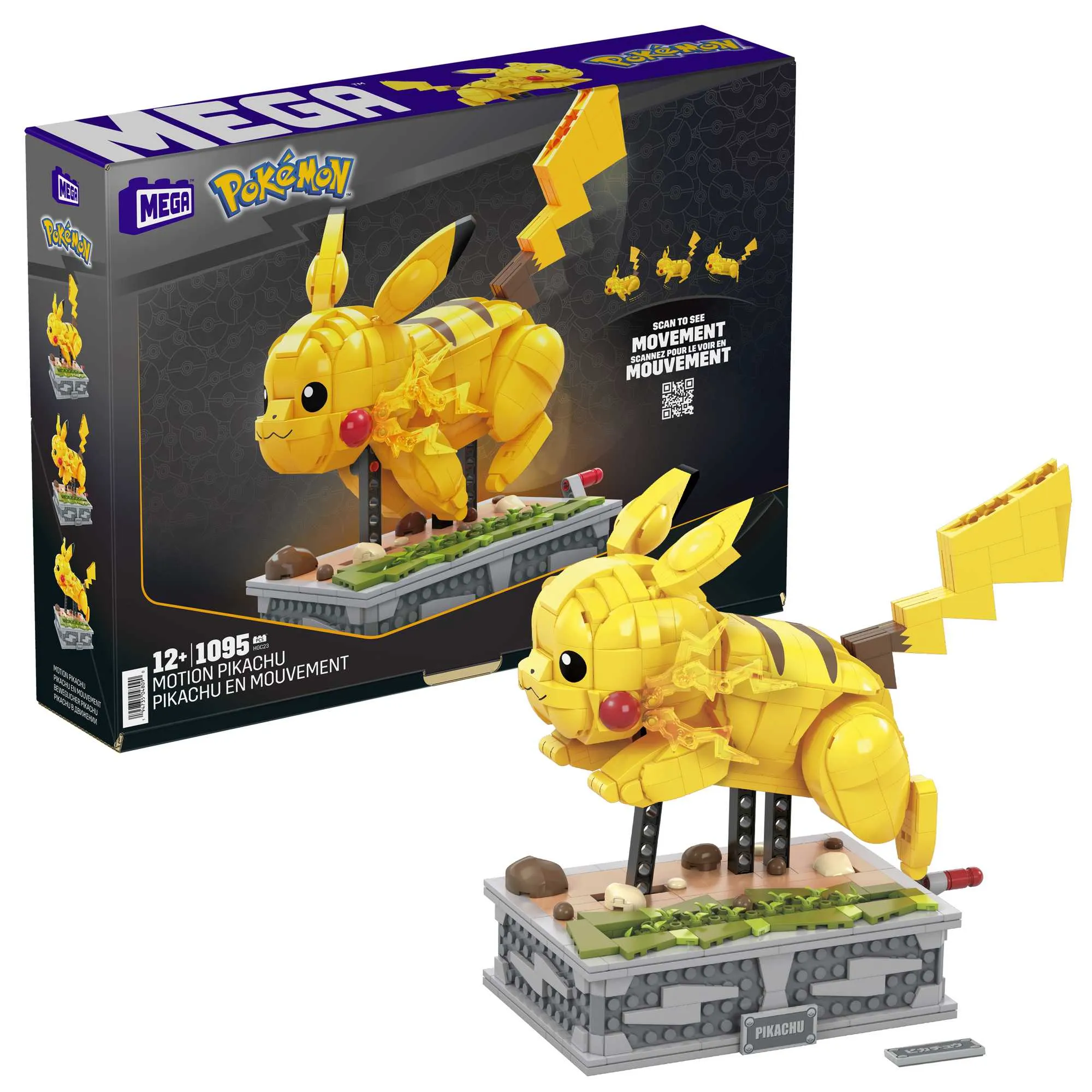 MEGA Construx - Pokémon bewegliches Pikachu | Set HGC23