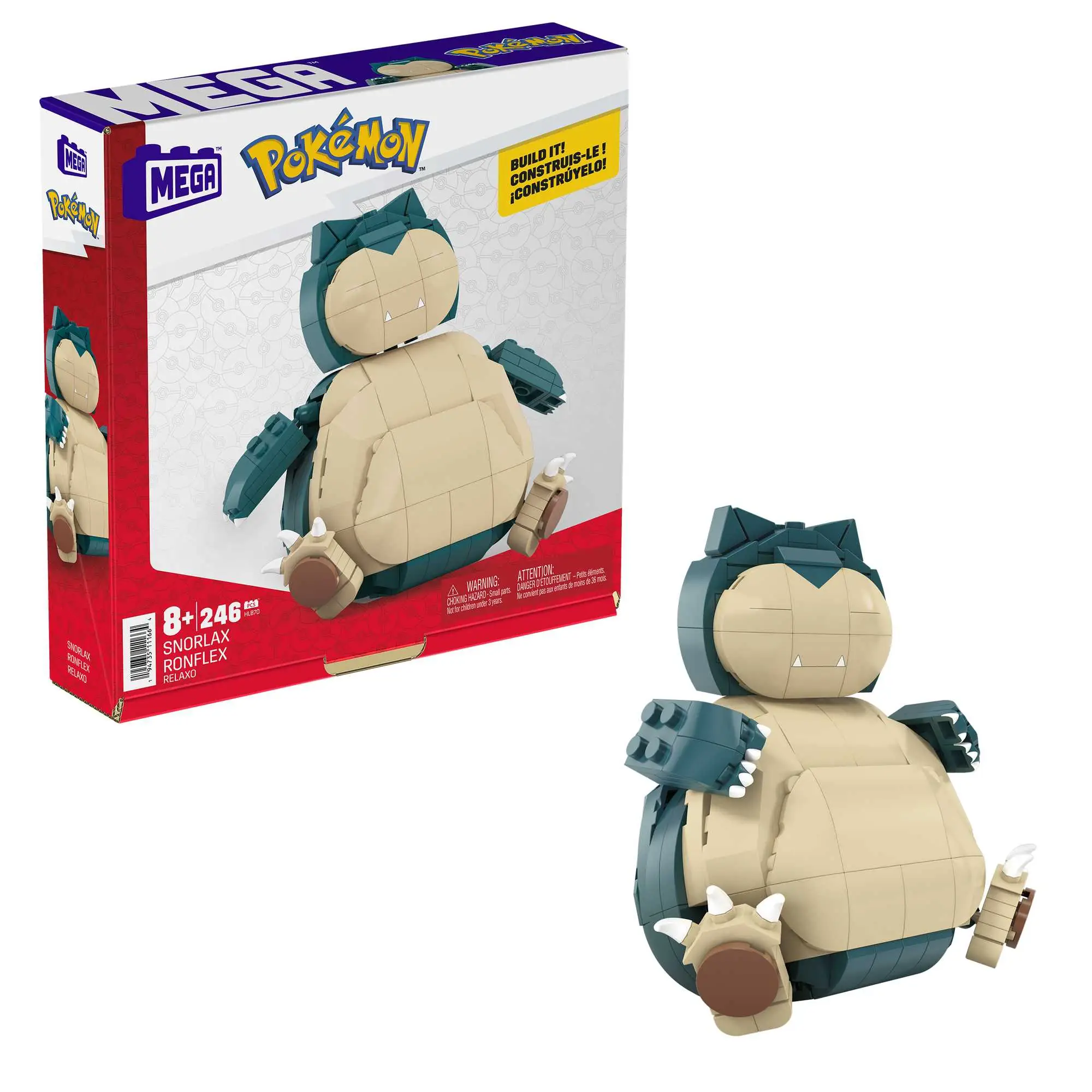 MEGA Construx Pokémon Snorlax • Set HLB70 • SetDB