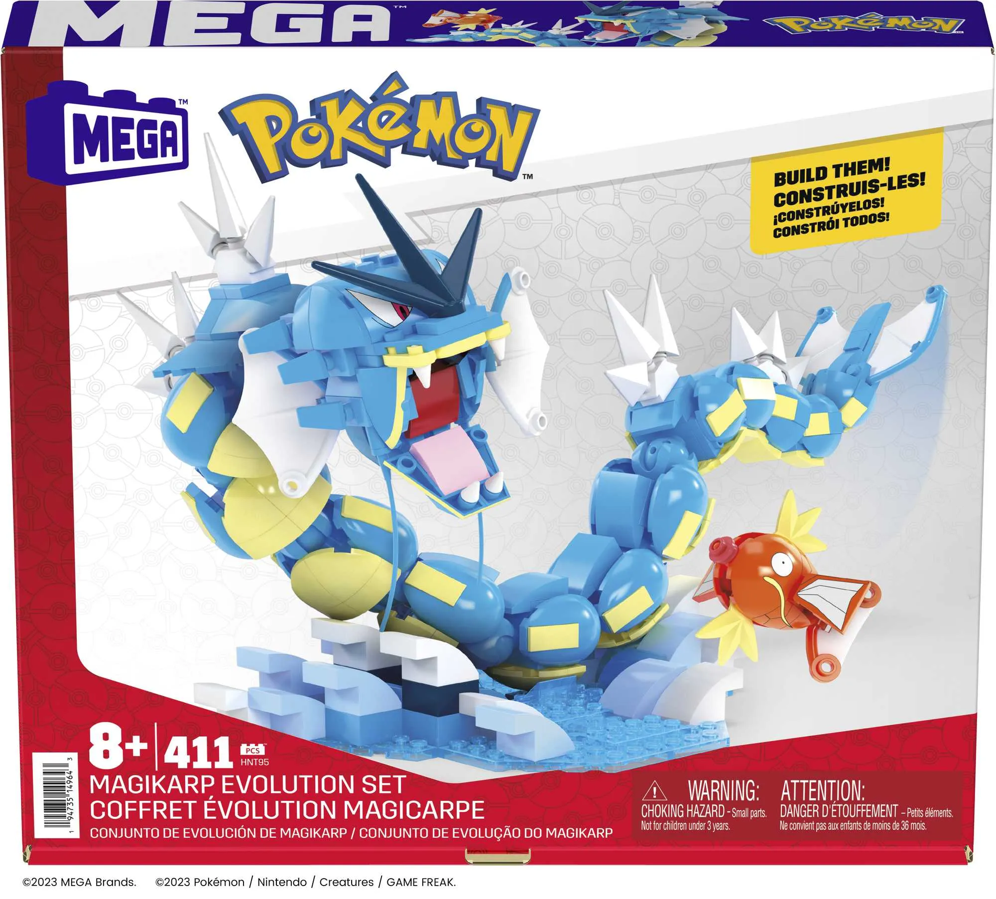 Gyarados lego hot sale set