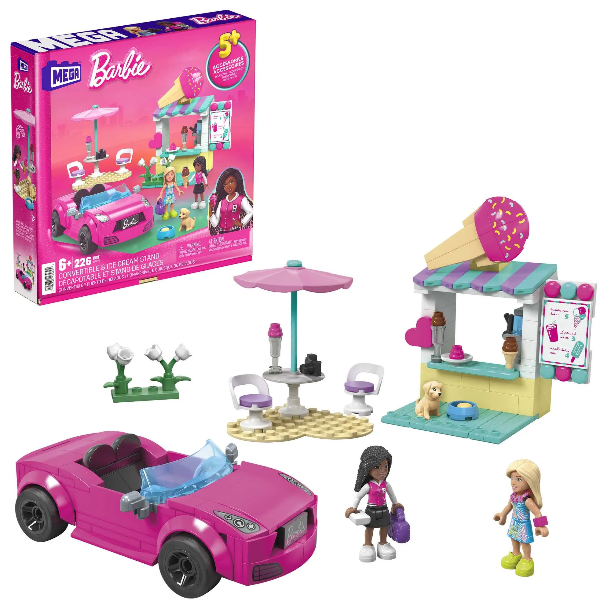 Barbie™ Convertible & Ice Cream Stand Gallery