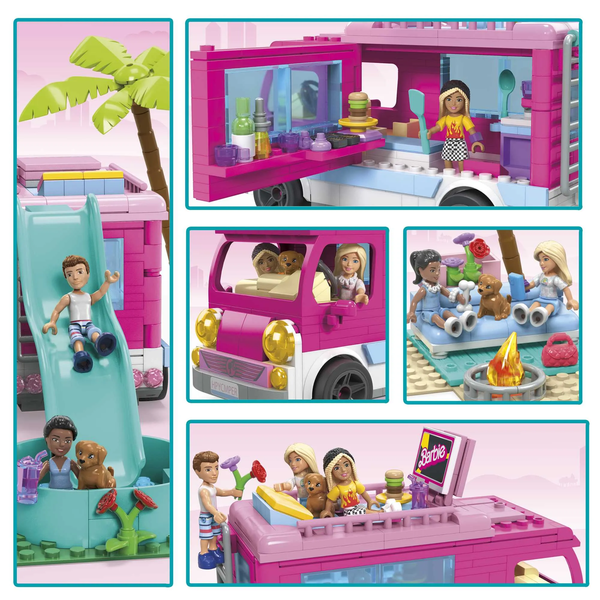 Best Buy: Mega Construx Barbie Malibu Dream Boat HPN79