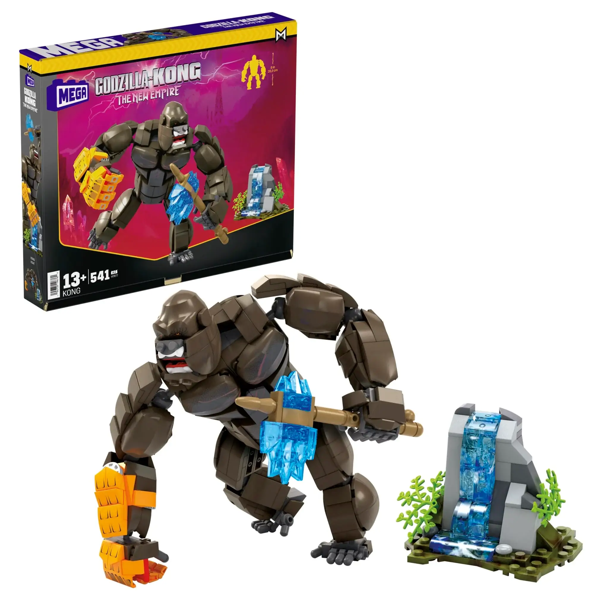MEGA Construx Godzilla X Kong The New Empire Set HTR77 Mega construx godzilla x kong the new empire set htr77