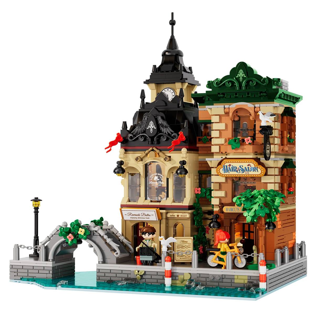 iambrick The Riverside Bistro & Hair Salon • Set 40103