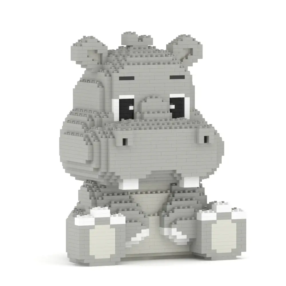 JEKCA Blocky Hippo 01 Bigger Size • SCULPTOR BLOCKS