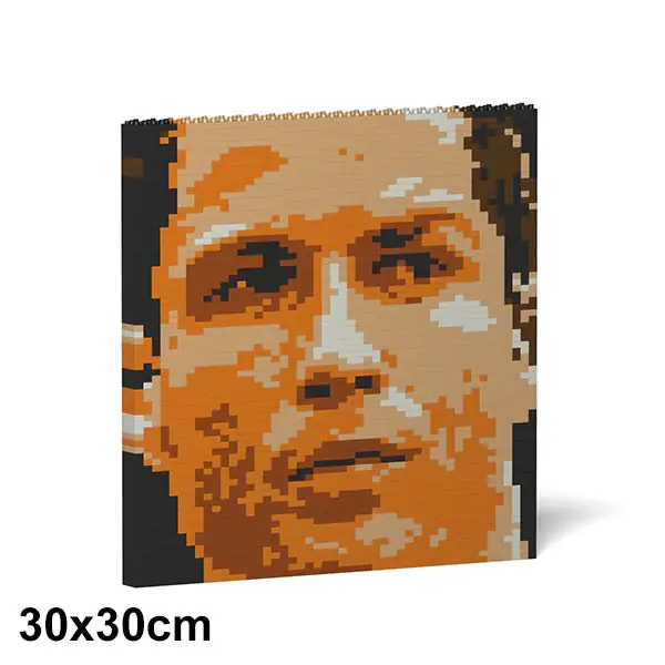 JEKCA Cristiano Ronaldo Brick Painting 04S • SCULPTOR BLOCKS