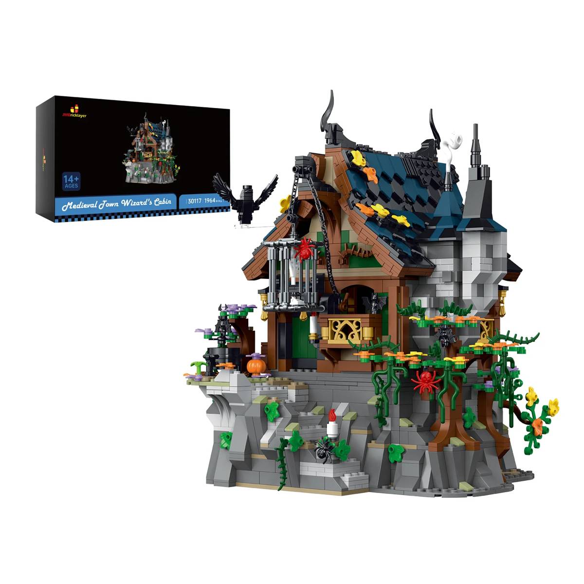 JMBricklayer Medieval Town Wizard's Cabin • Set 30117