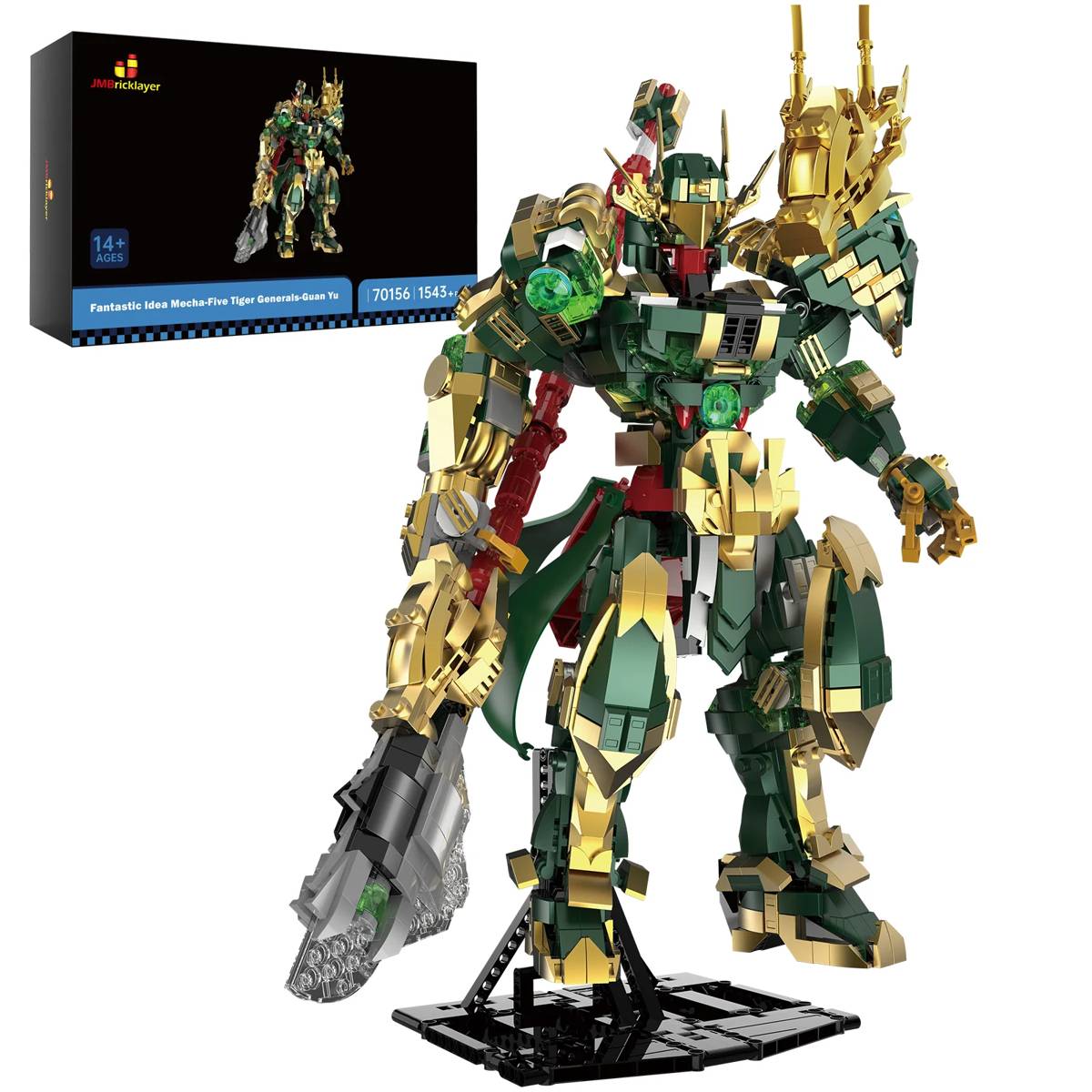 JMBricklayer Hero Mech Kits • Set 70156 • SetDB