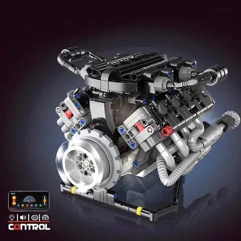 KeeYee World V8 Engine • Set K96203 • SetDB • Merlins Steine