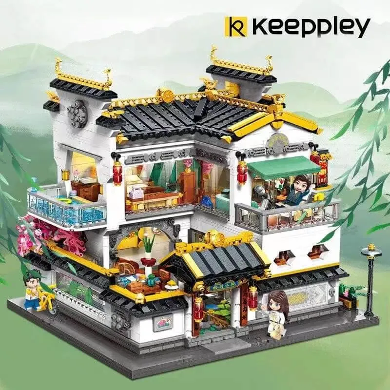 Keeppley - New Chinese Style Streetscape | Set K18002