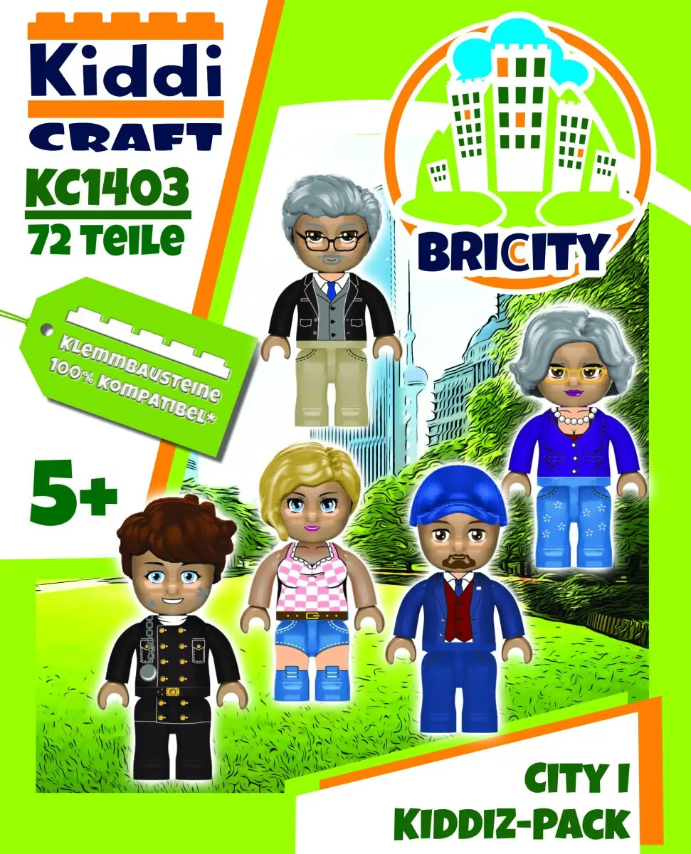 Kiddicraft KIDDIZ Figures Pack City I Set KC1403 SetDB   KID KC1403.webp