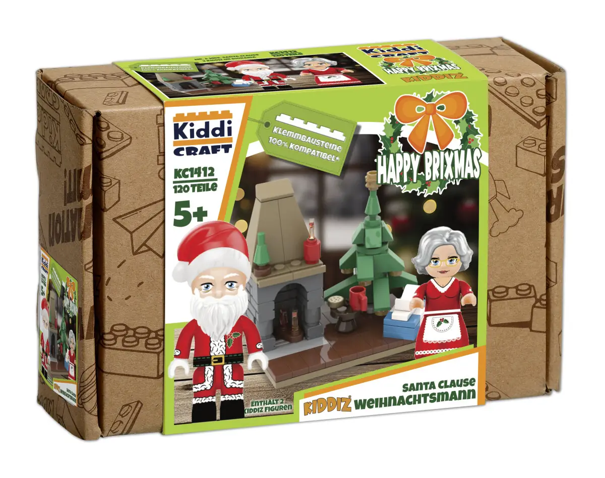 Kiddicraft KIDDIZ Figuren-Pack: Weihnachtsmann • Set KC1412