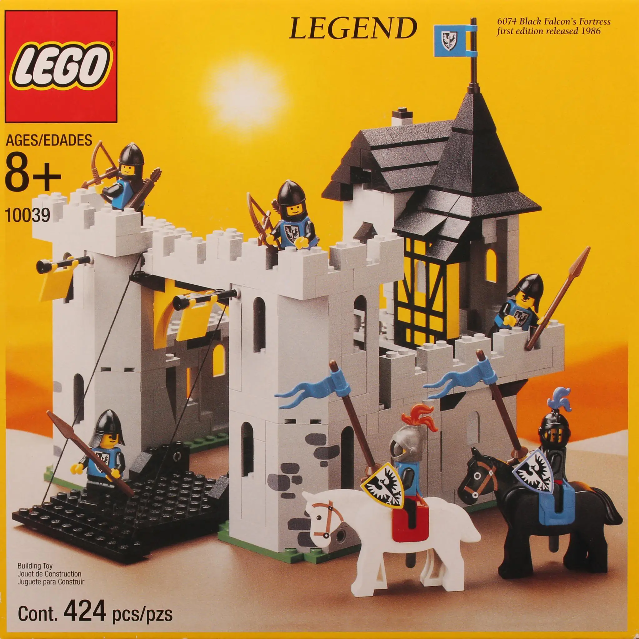 Lego castle black 2024 falcons